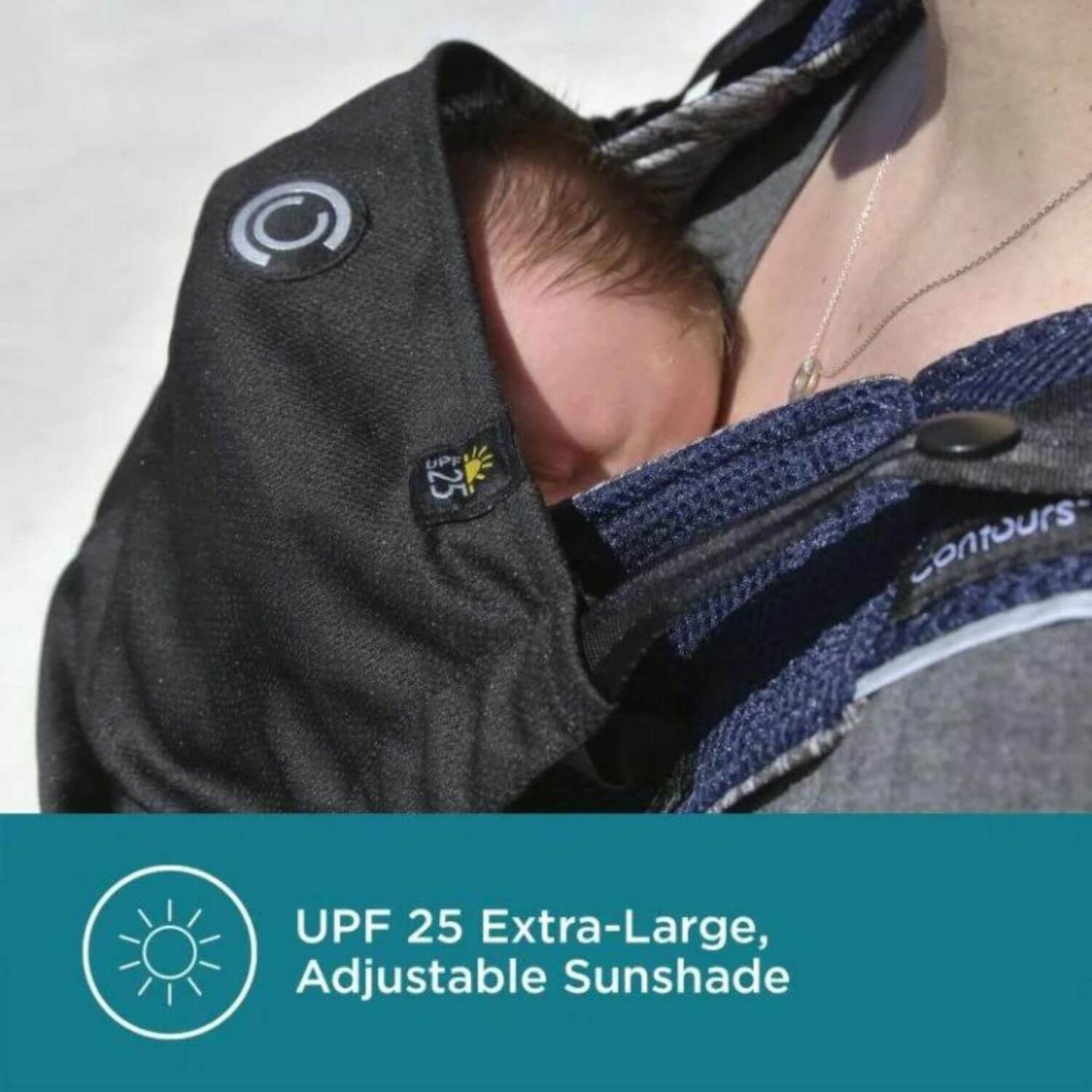 Contours Journey GO 5-in-1 Baby Carrier - Detail