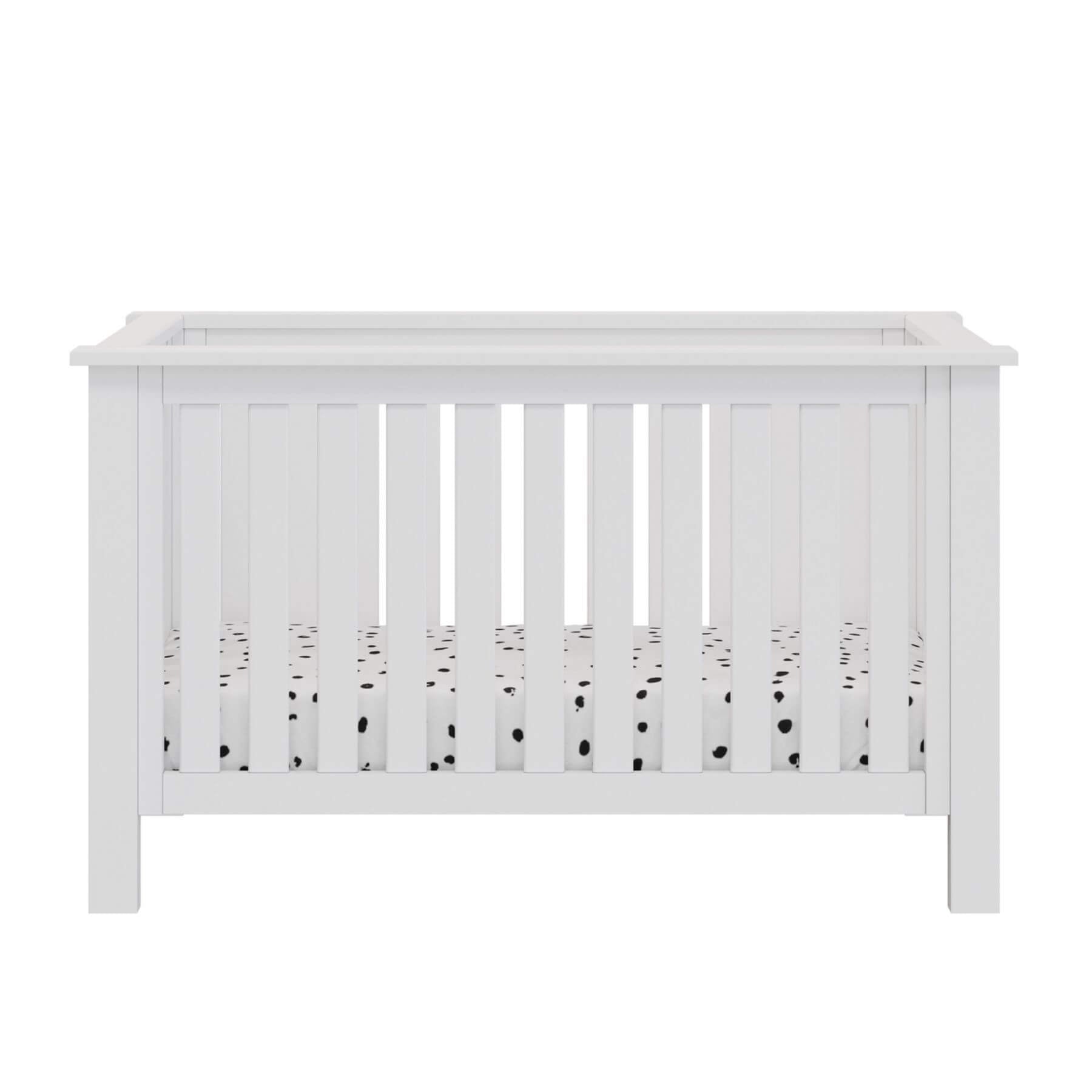 "Just White" Island Convertible Crib