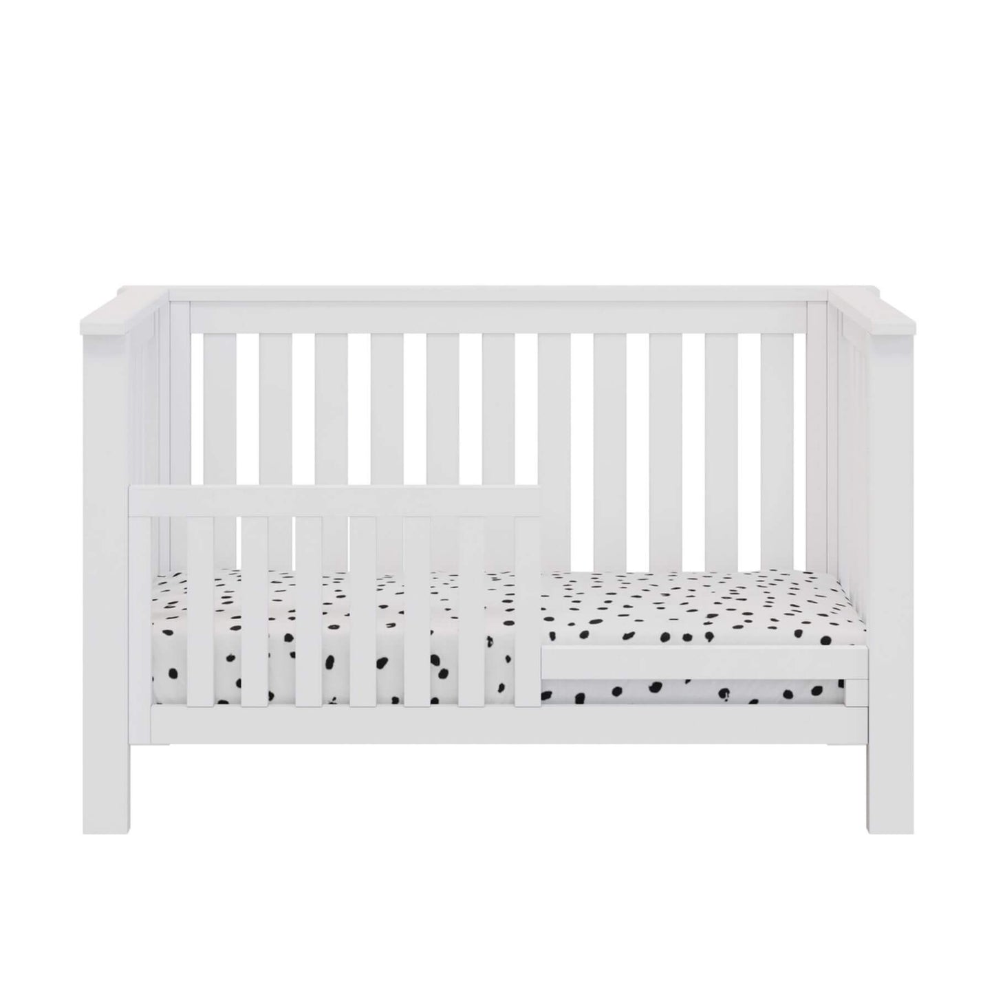 "Just White" Island Convertible Crib