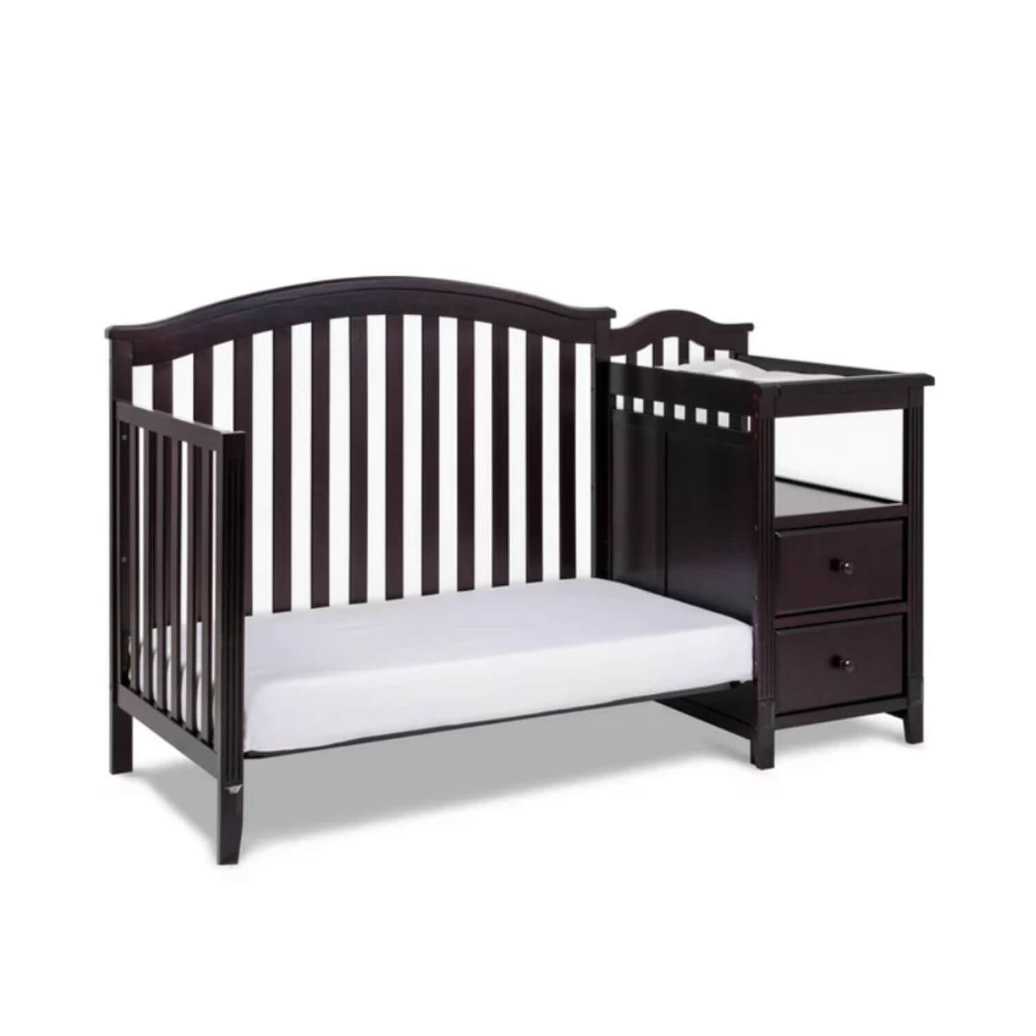 AFG Kali 4-in-1 Crib and Changer Combo Espresso