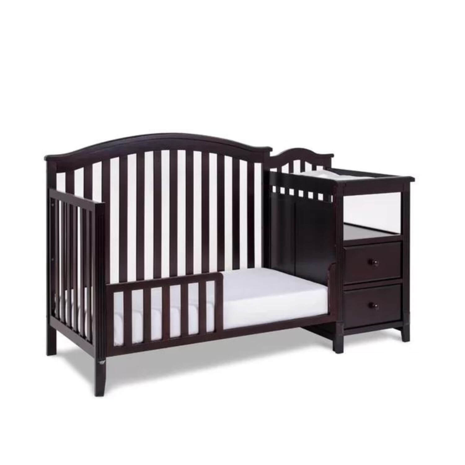 AFG Kali 4-in-1 Crib and Changer Combo Espresso