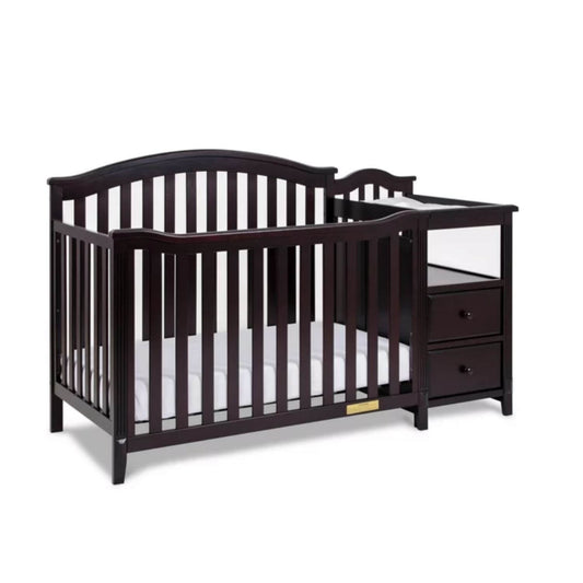 AFG Kali 4-in-1 Crib and Changer Combo Espresso