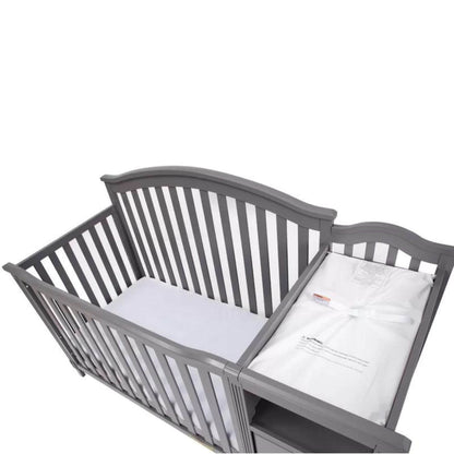 AFG Kali 4-in-1 Crib and Changer Combo Gray