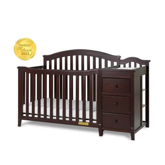 AFG Kali II 4-in-1 Convertible Crib and Changer Espresso