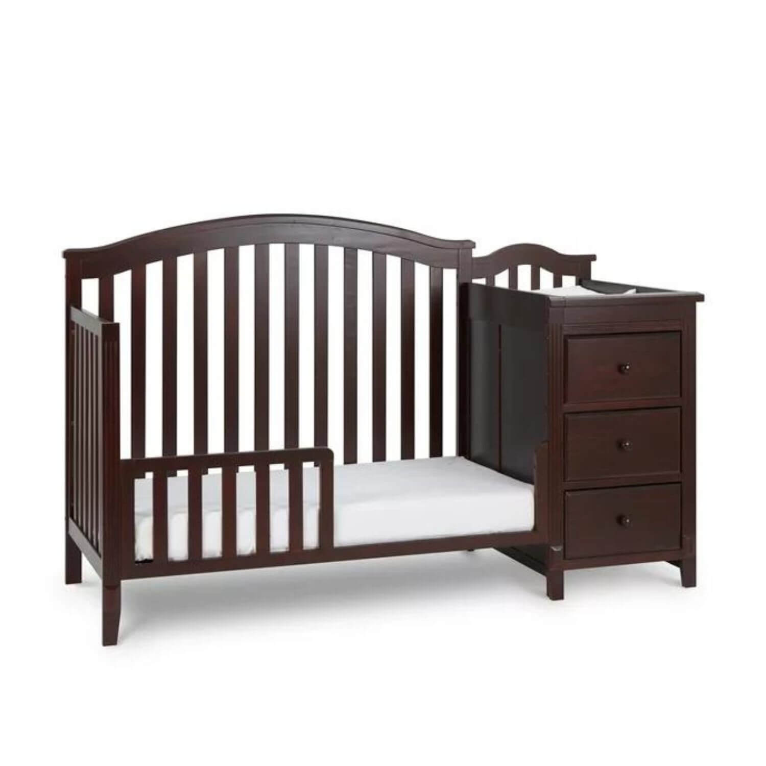 AFG Kali II 4-in-1 Convertible Crib and Changer Espresso