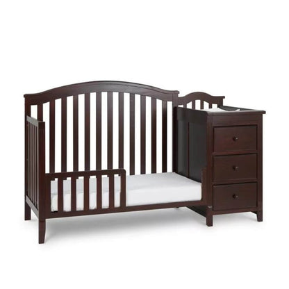AFG Kali II 4-in-1 Convertible Crib and Changer Espresso