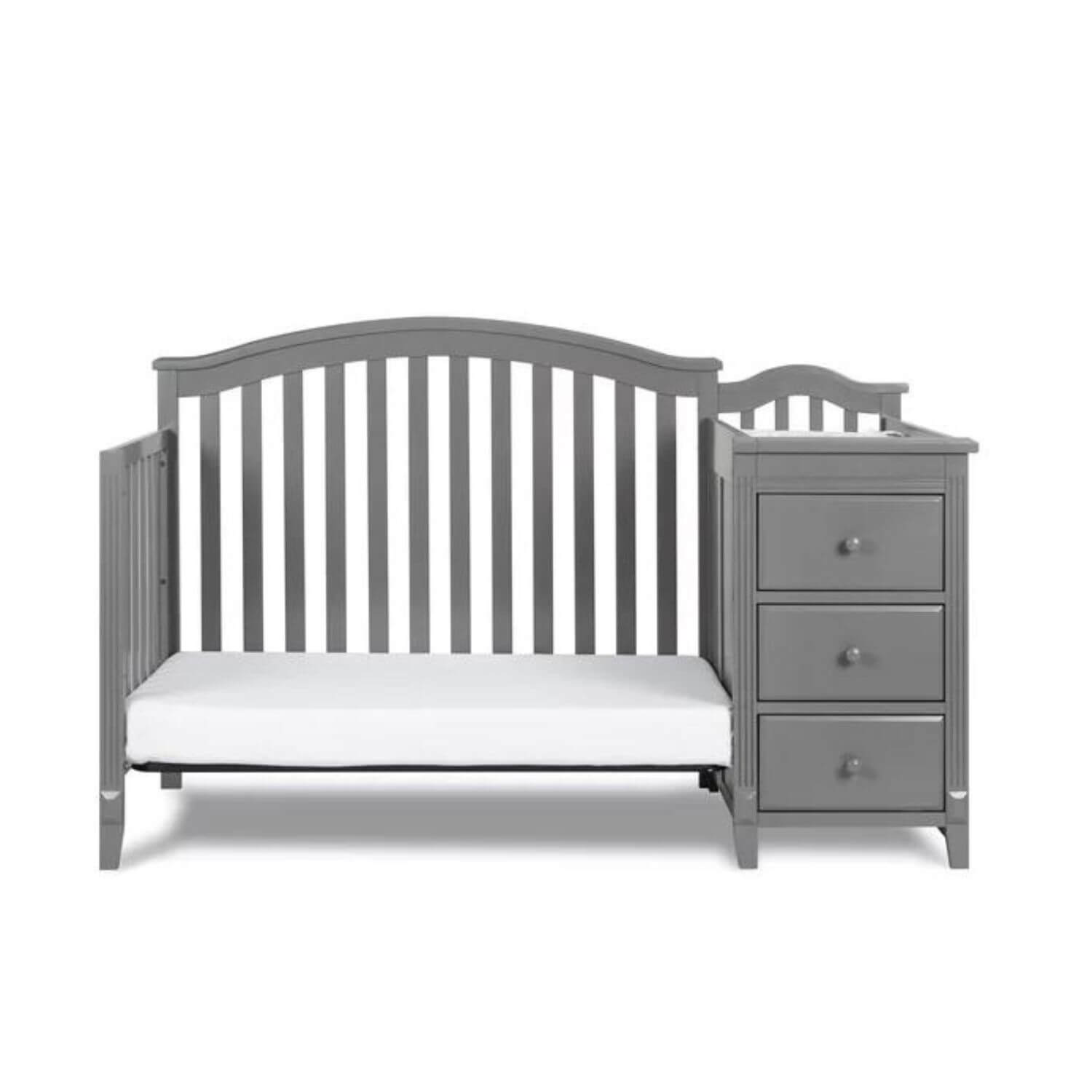 AFG Kali II 4-in-1 Convertible Crib and Changer Gray