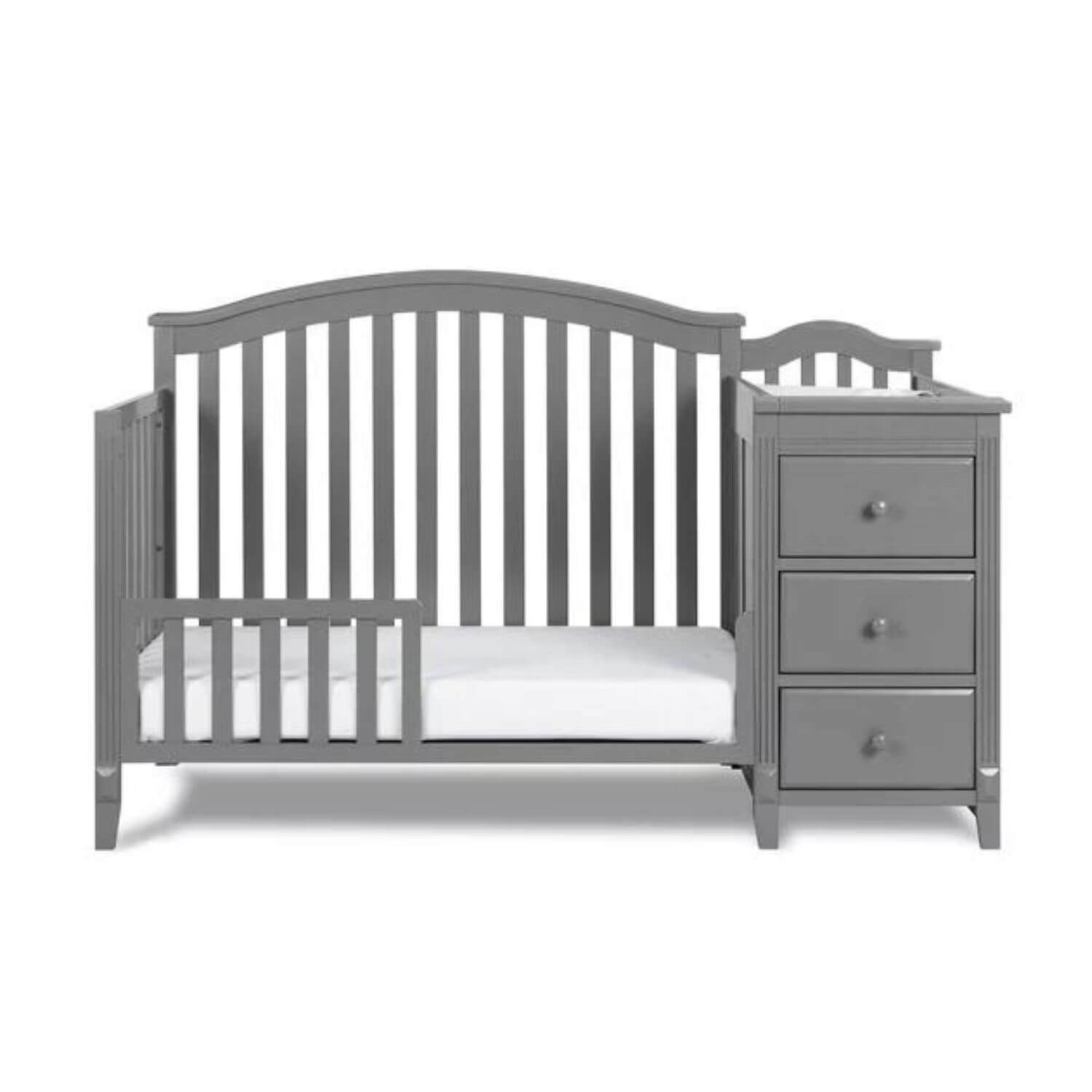 AFG Kali II 4-in-1 Convertible Crib and Changer Gray