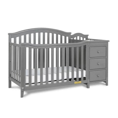 AFG Kali II 4-in-1 Convertible Crib and Changer Gray