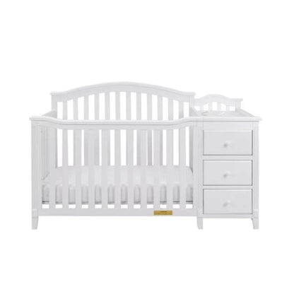 AFG Kali II 4-in-1 Convertible Crib and Changer White