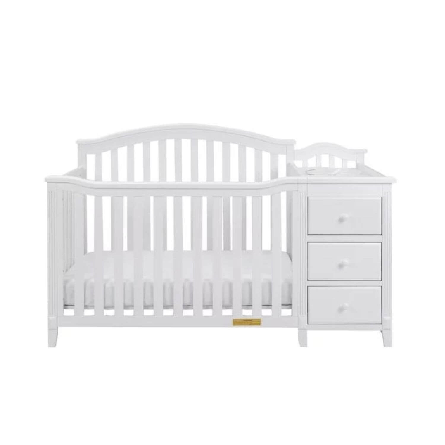 AFG Kali II 4-in-1 Convertible Crib and Changer White