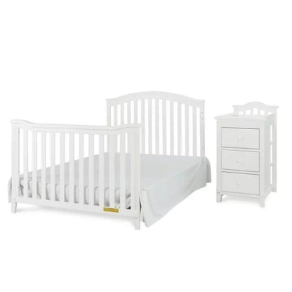 AFG Kali II 4-in-1 Convertible Crib and Changer White