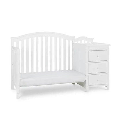 AFG Kali II 4-in-1 Convertible Crib and Changer White