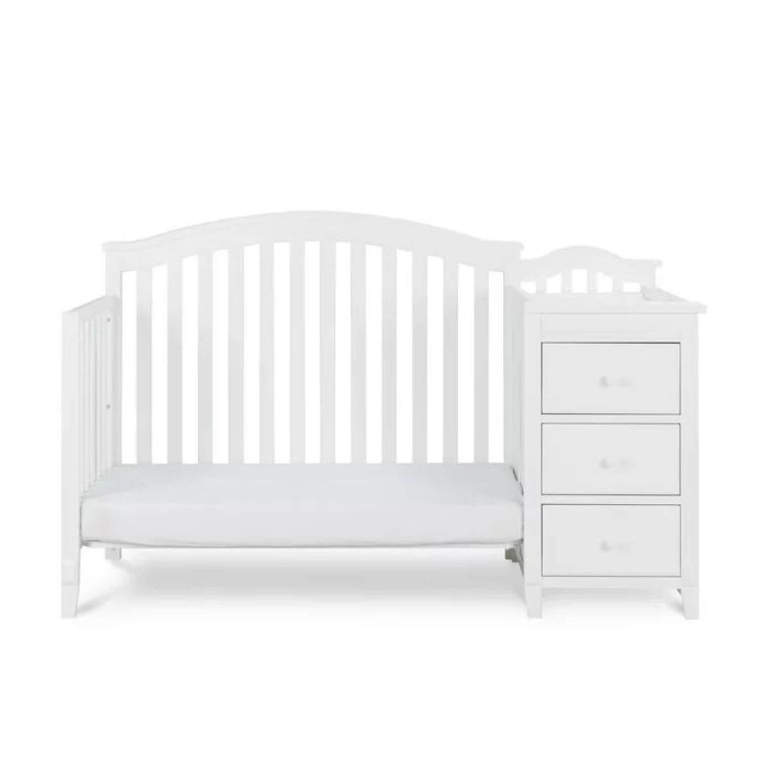 AFG Kali II 4-in-1 Convertible Crib and Changer White