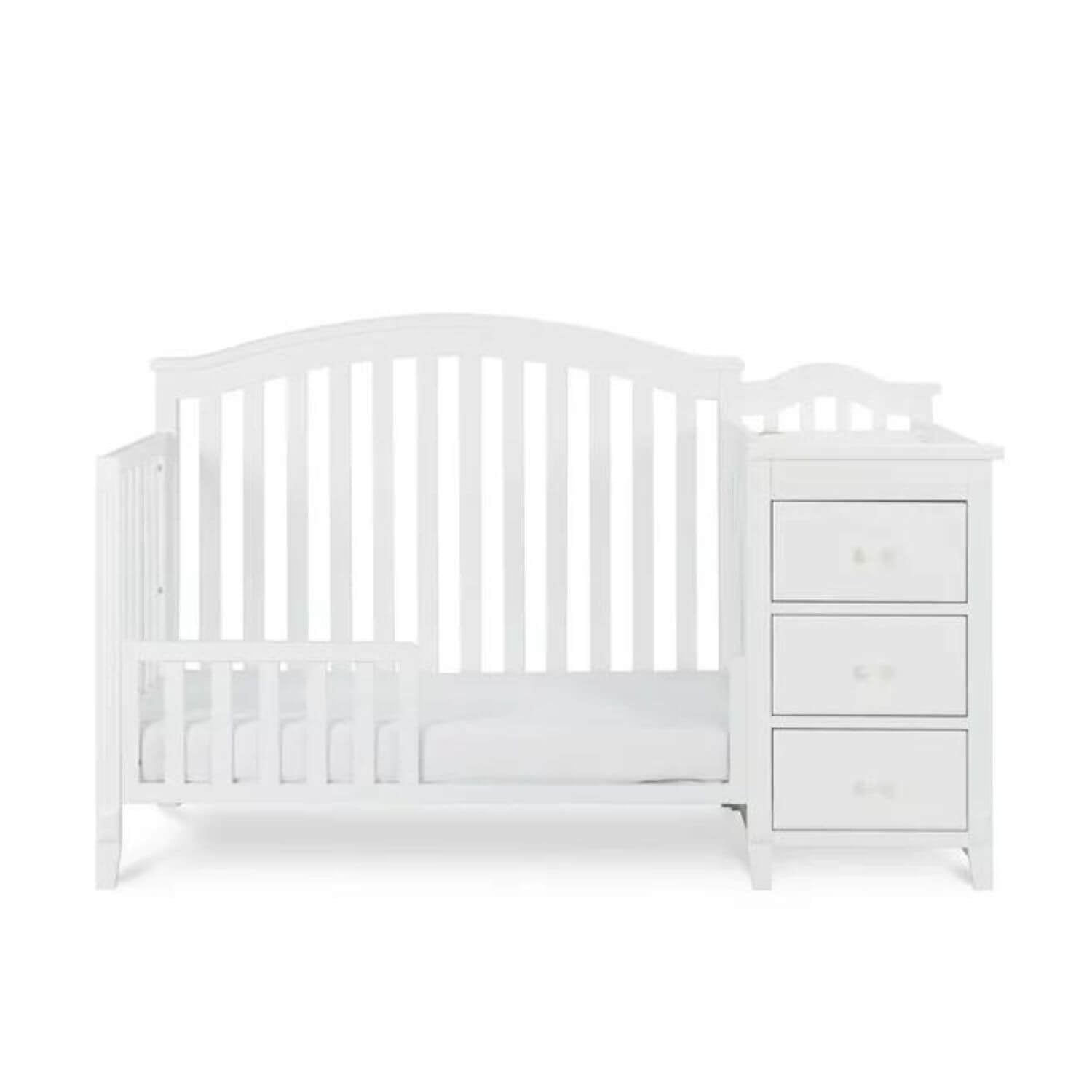 AFG Kali II 4-in-1 Convertible Crib and Changer White