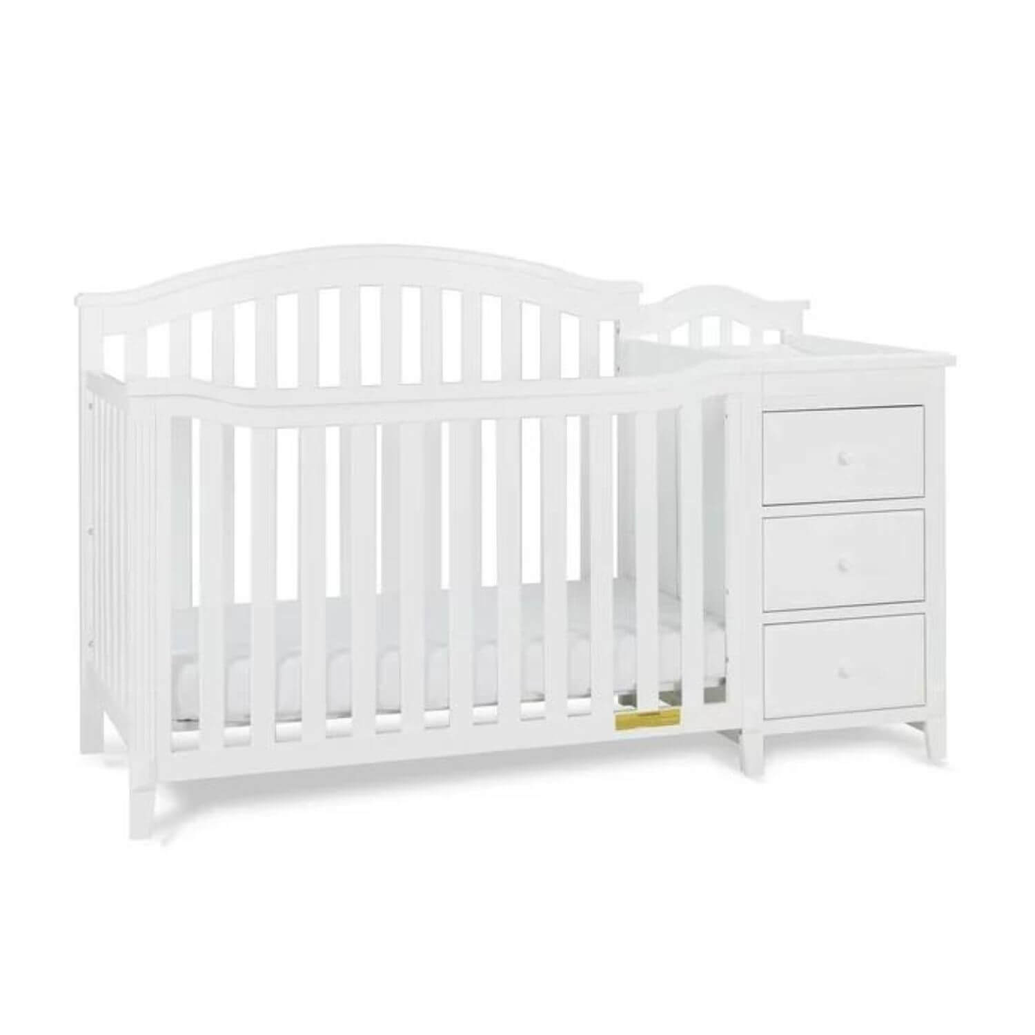 AFG Kali II 4-in-1 Convertible Crib and Changer White