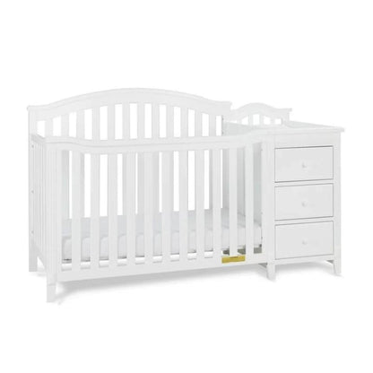 AFG Kali II 4-in-1 Convertible Crib and Changer White