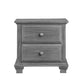 Oxford Baby Kenilworth 2-Drawer Nightstand | Graphite Gray