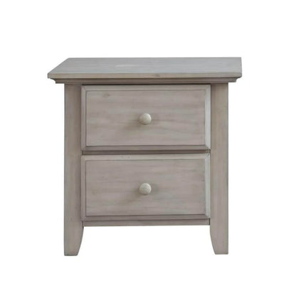 Oxford Baby Kenilworth 2-Drawer Nightstand | Stone Wash