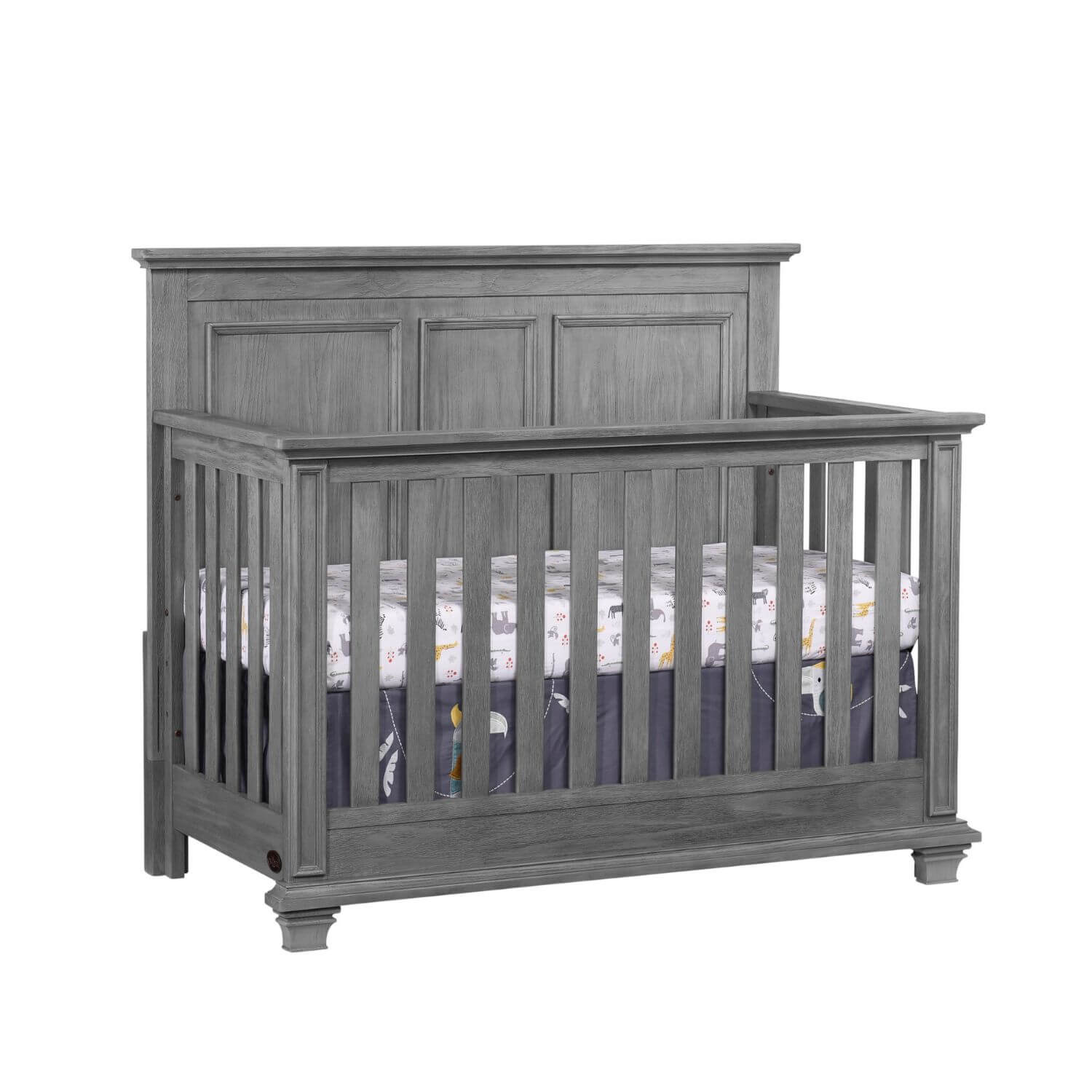 Oxford Baby Kenilworth 4-in-1 Convertible Crib, Graphite Gray
