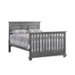 Oxford Baby Kenilworth 4-in-1 Convertible Crib, Graphite Gray