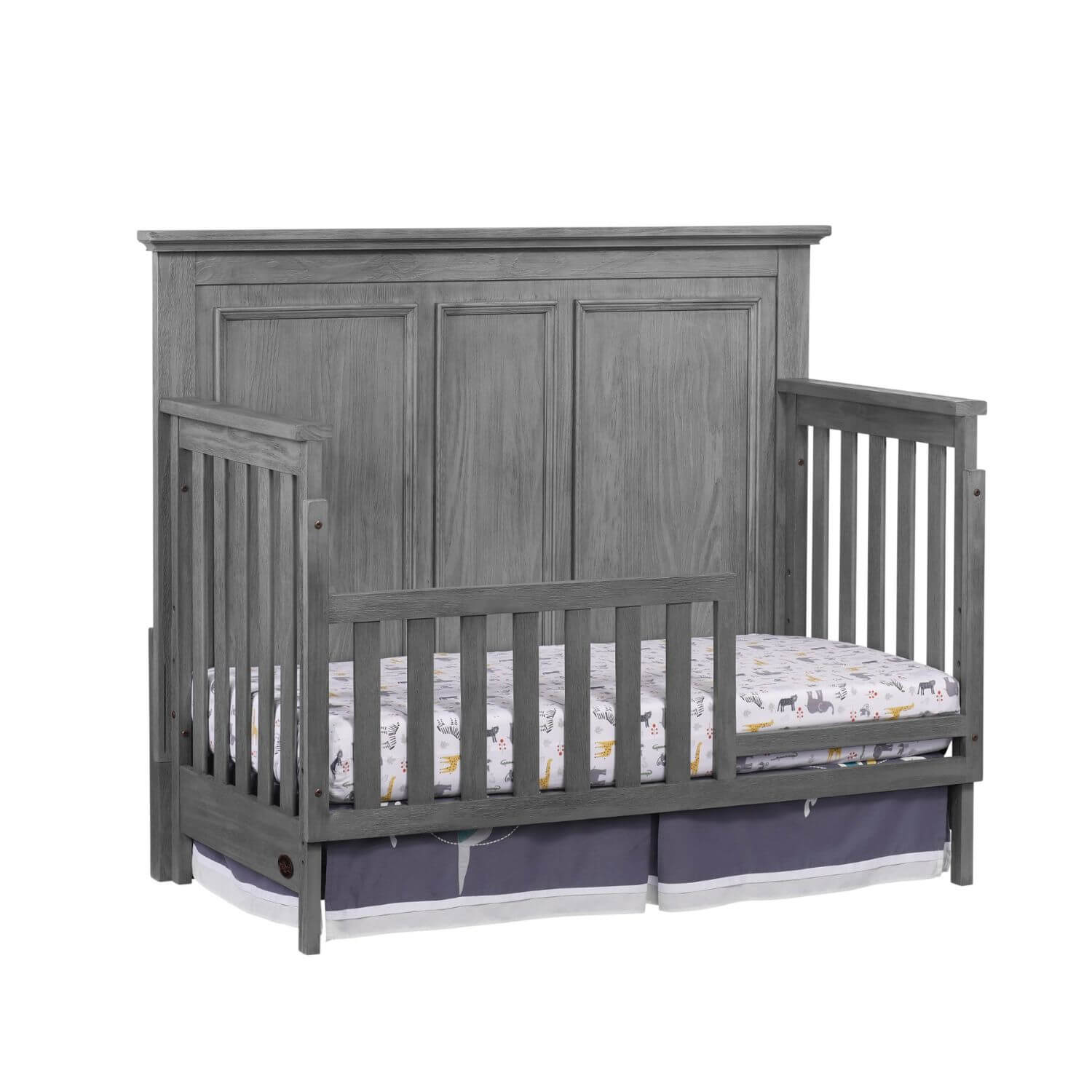 Oxford Baby Kenilworth 4-in-1 Convertible Crib, Graphite Gray
