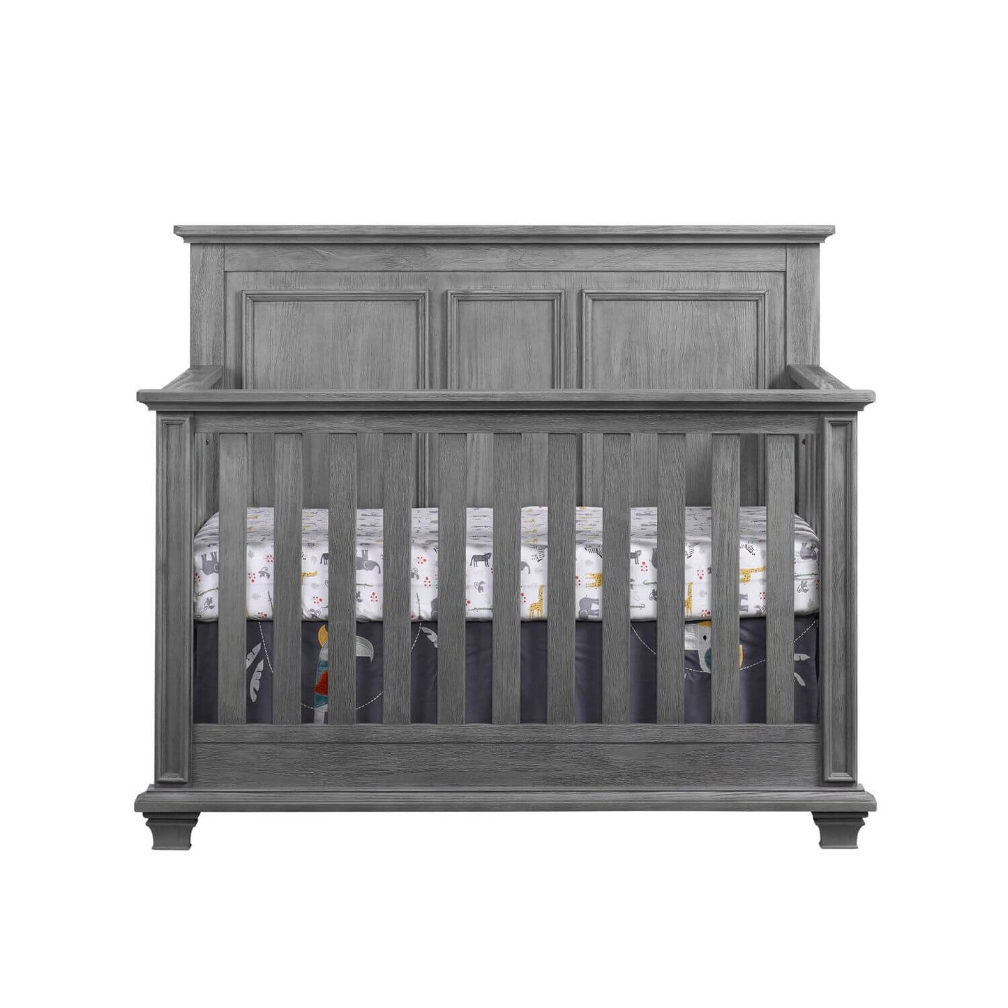 Oxford Baby Kenilworth 4-in-1 Convertible Crib, Graphite Gray