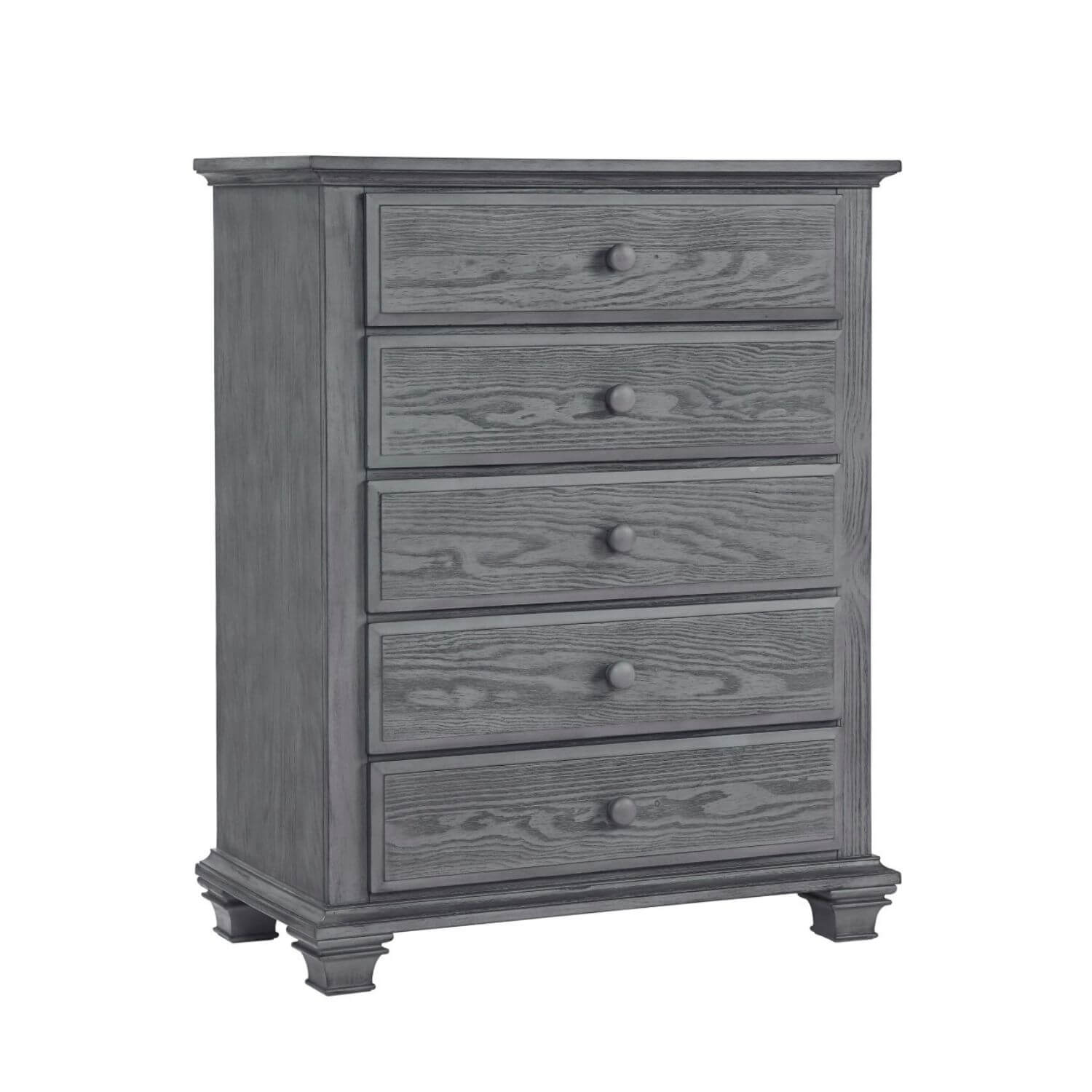 Oxford Baby Kenilworth 5-Drawer Chest | Graphite Gray