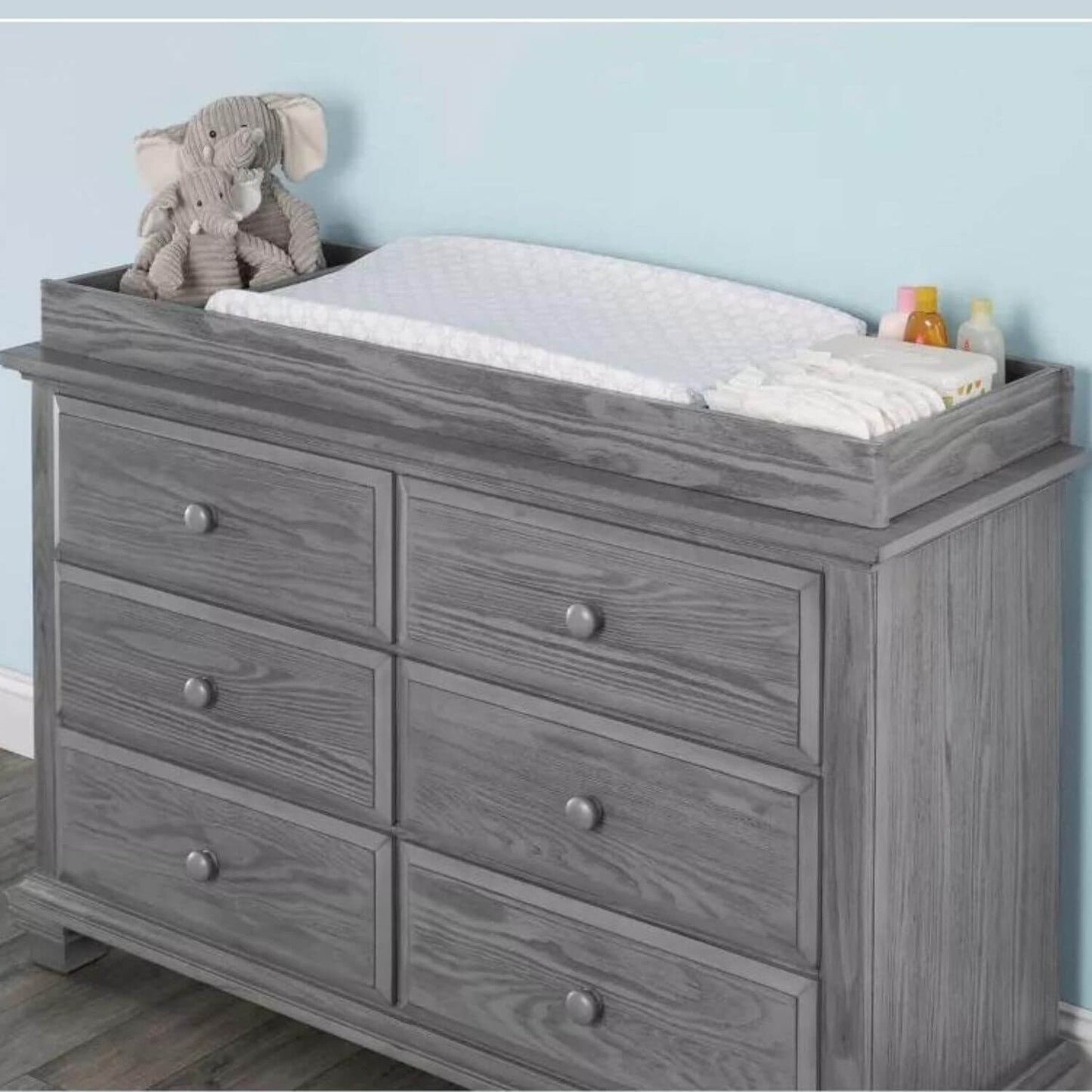 Oxford Baby Kenilworth 6-Drawer Dresser | Graphite Gray