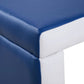 Detail of Qaba Kids 2-in-1 Multi-Functional Play Table & 2 Chair Set, Couch Storage Box, Blue