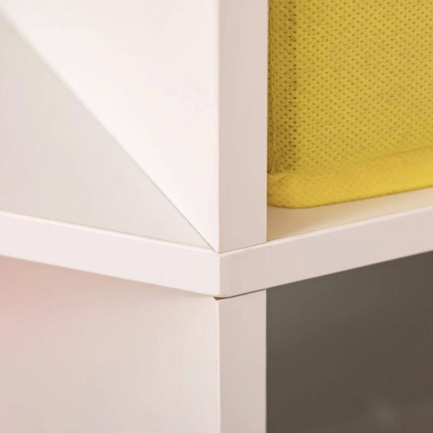 Detail of HOMCOM Kids Corner Cabinet White