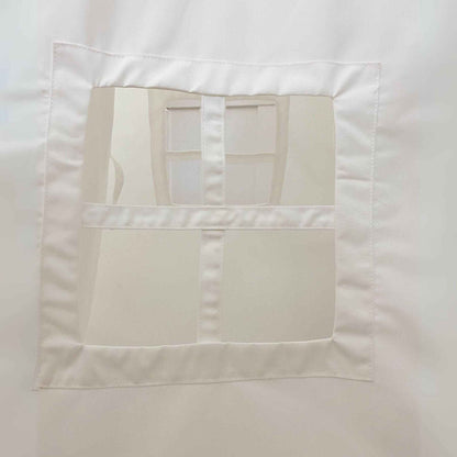 Window of Domestic Objects Handmade Kids Play Tent in Cotton Canvas Plain