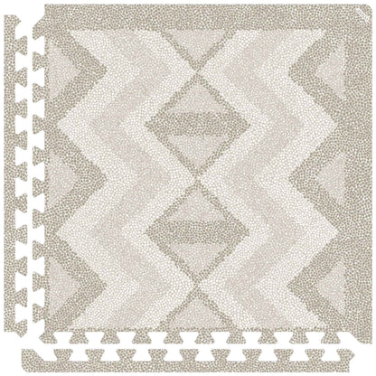 Eeveve Kilim Play Mat, Feather Gray