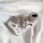 Unique Love Design Knitted Shoes Little Lion Sand