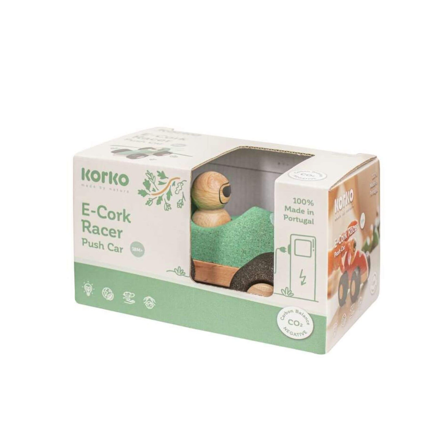 Korko E-Cork Racer Green - Package