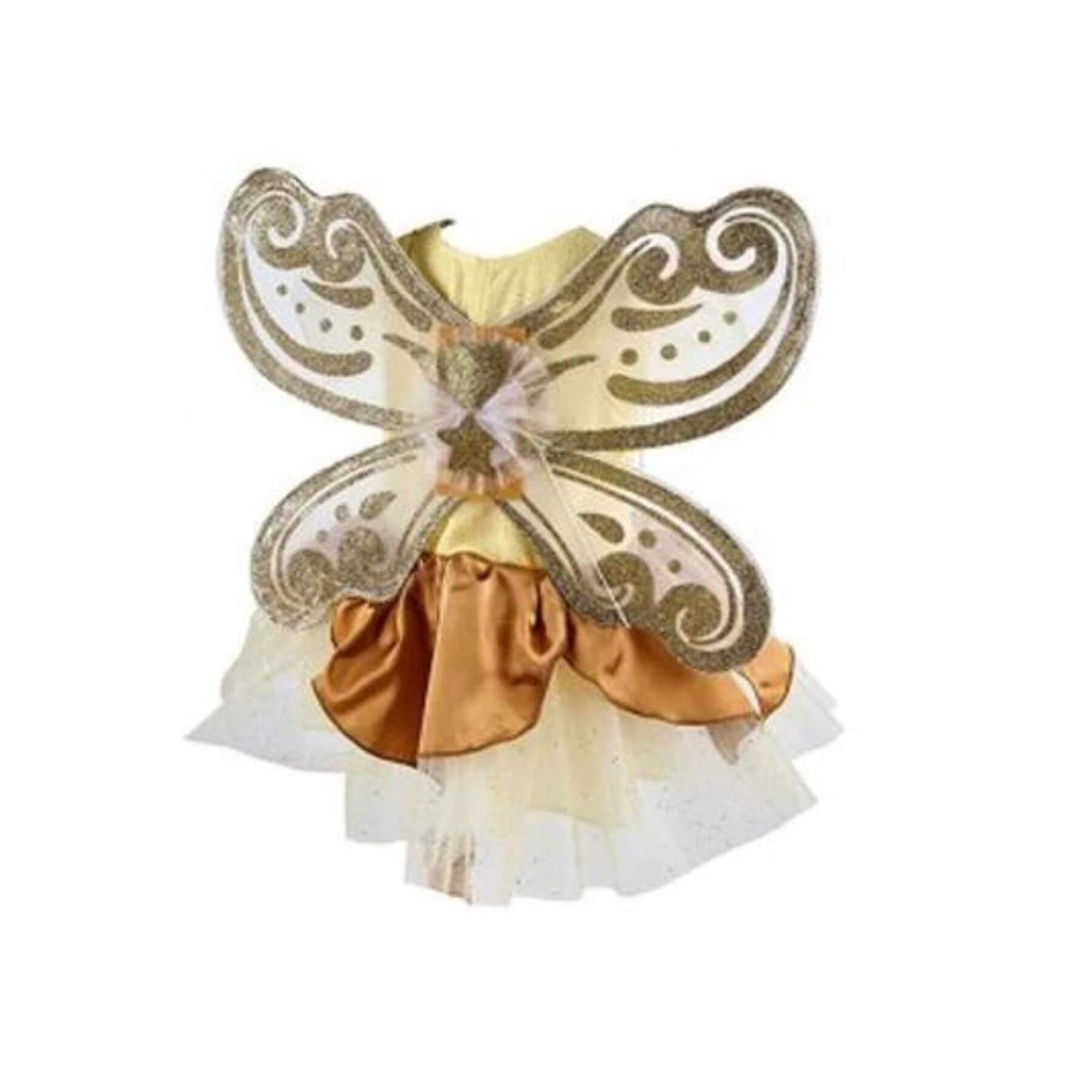 Kruselings Luna Magic Costume & Wings for Girl 5-6 Years (M) - Back