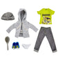 Kruselings Michael Doll, Casual Set - Outfit