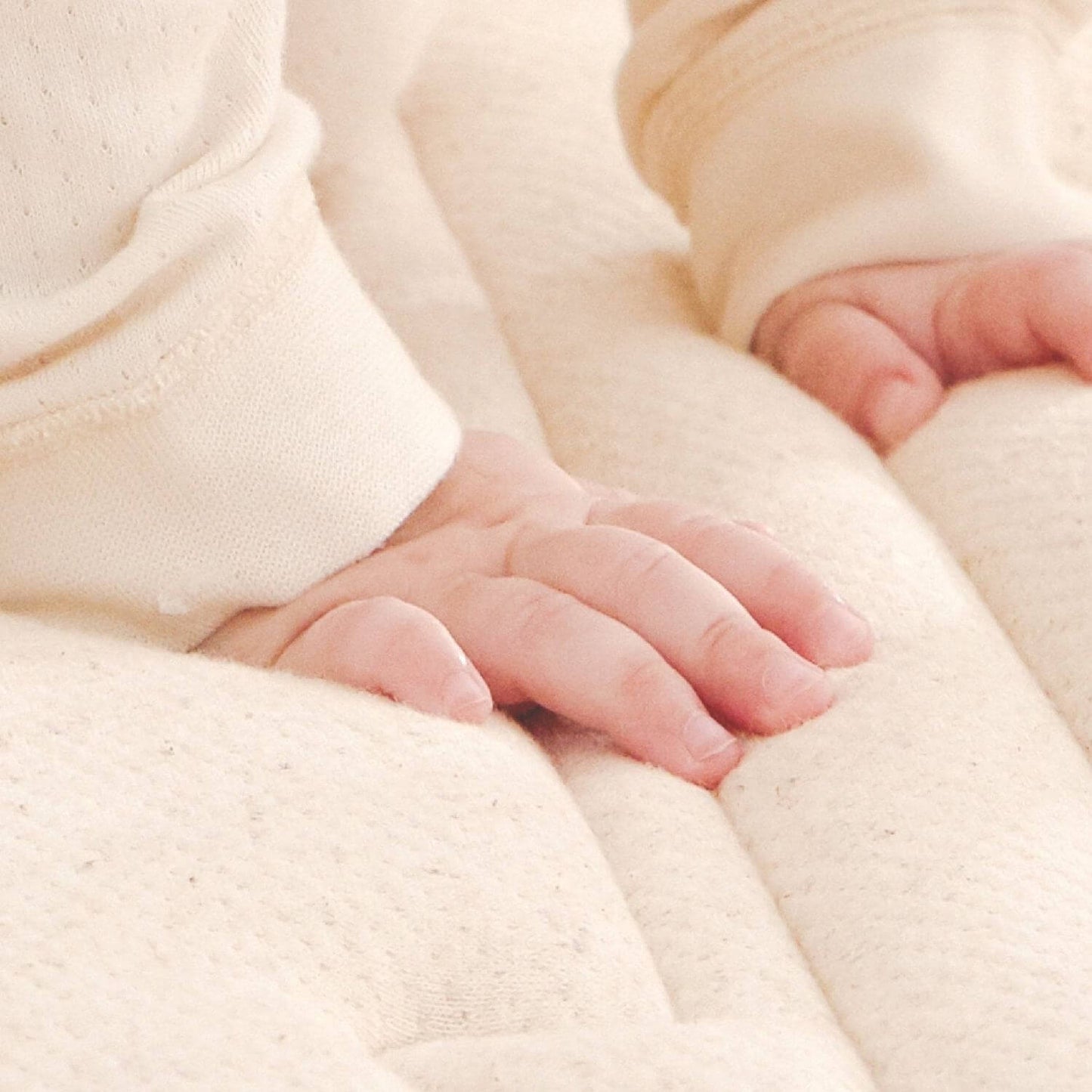 Baby Sleeping on KUB Crib Mattress