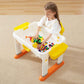 Girl Playing at KUB Baby Gaming Table and Chairs