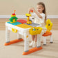 Girl Playing at KUB Baby Gaming Table and Chairs