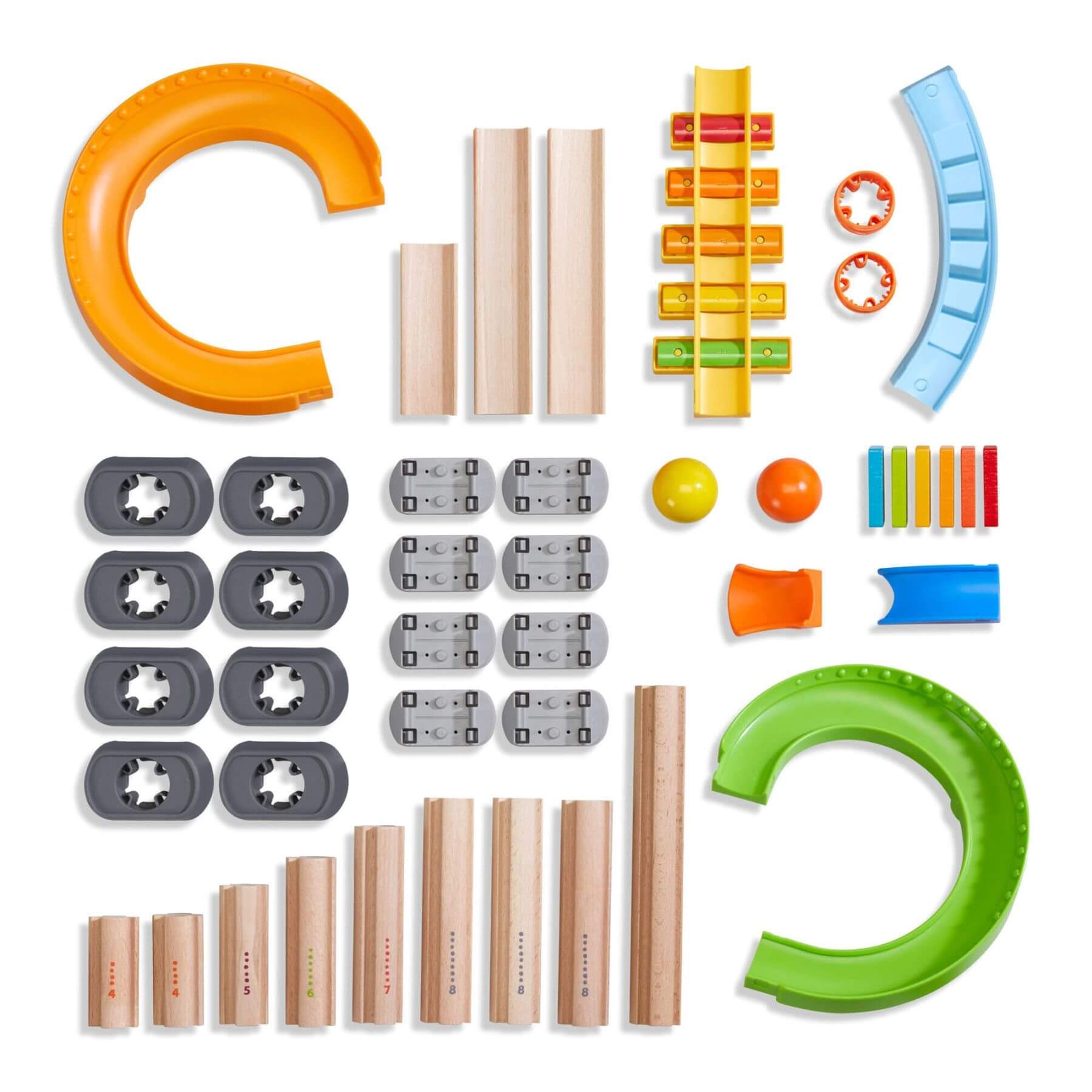 Unassembled HABA USA Kullerbu Melody Dominoes Set