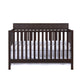 Oxford Baby Logan 4-in-1 Convertible Crib | Espresso