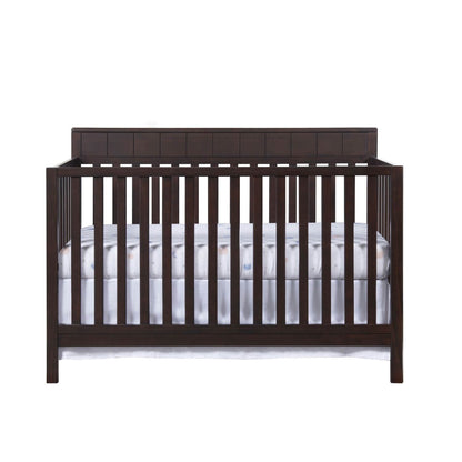 Oxford Baby Logan 4-in-1 Convertible Crib | Espresso