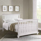 Langston 4 In 1 Convertible Crib Weathered White