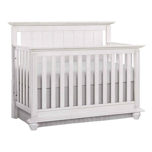 Langston 4 In 1 Convertible Crib Weathered White