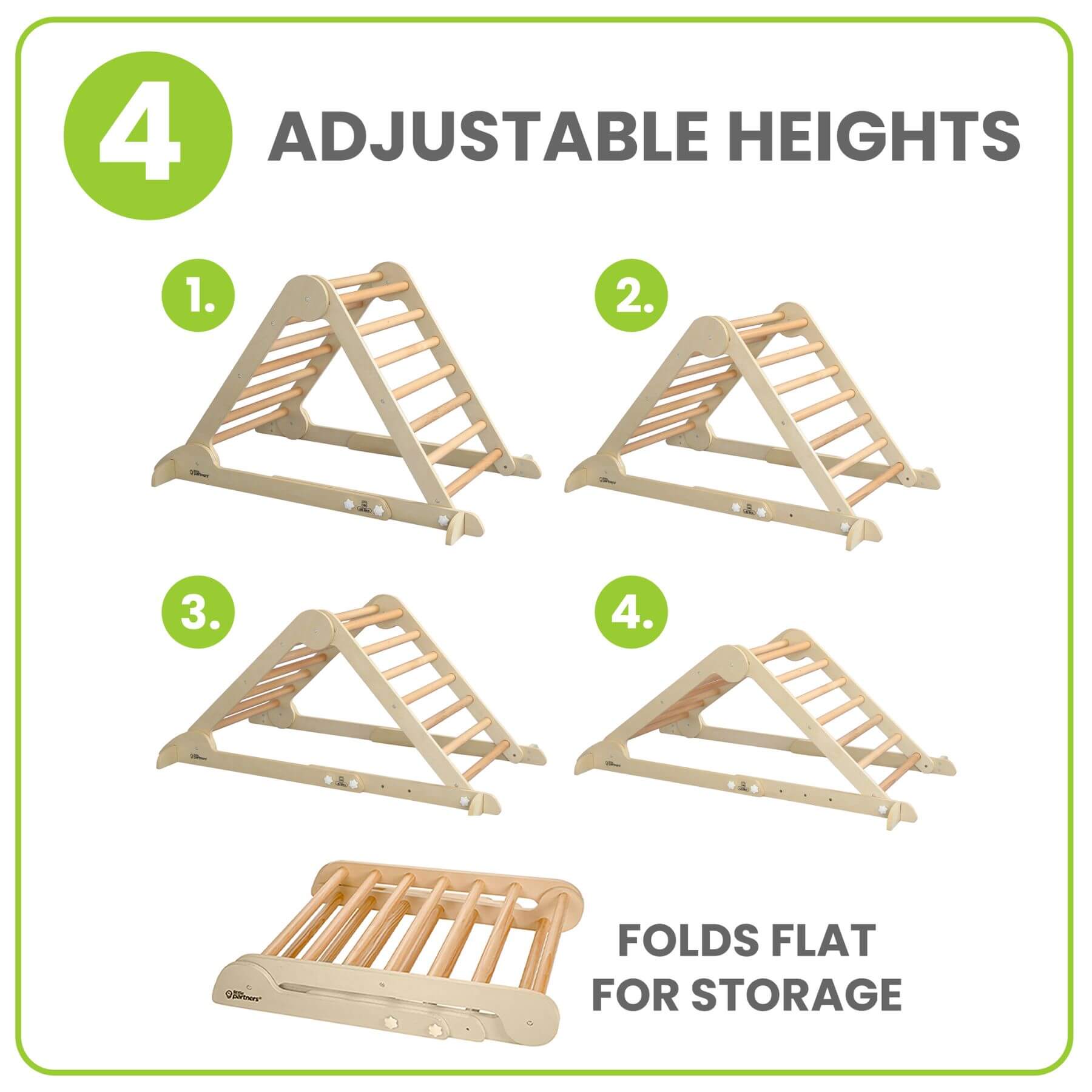 Little Partners Learn 'N Climb Triangle Natural