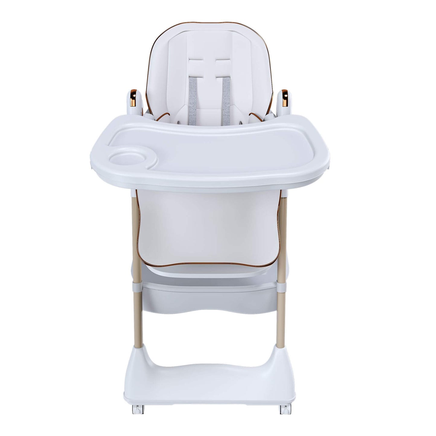 Leavader Adjustable Baby High Chair White