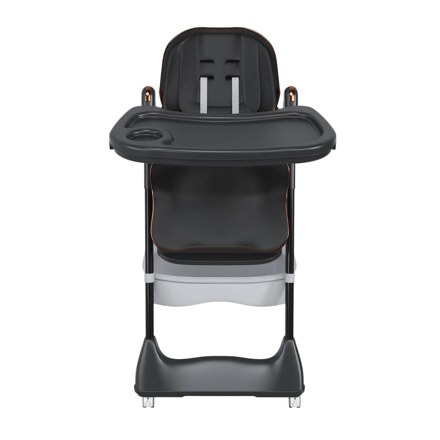 Leavader Adjustable Baby High Chair Black