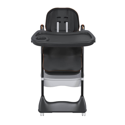 Leavader Adjustable Baby High Chair Black