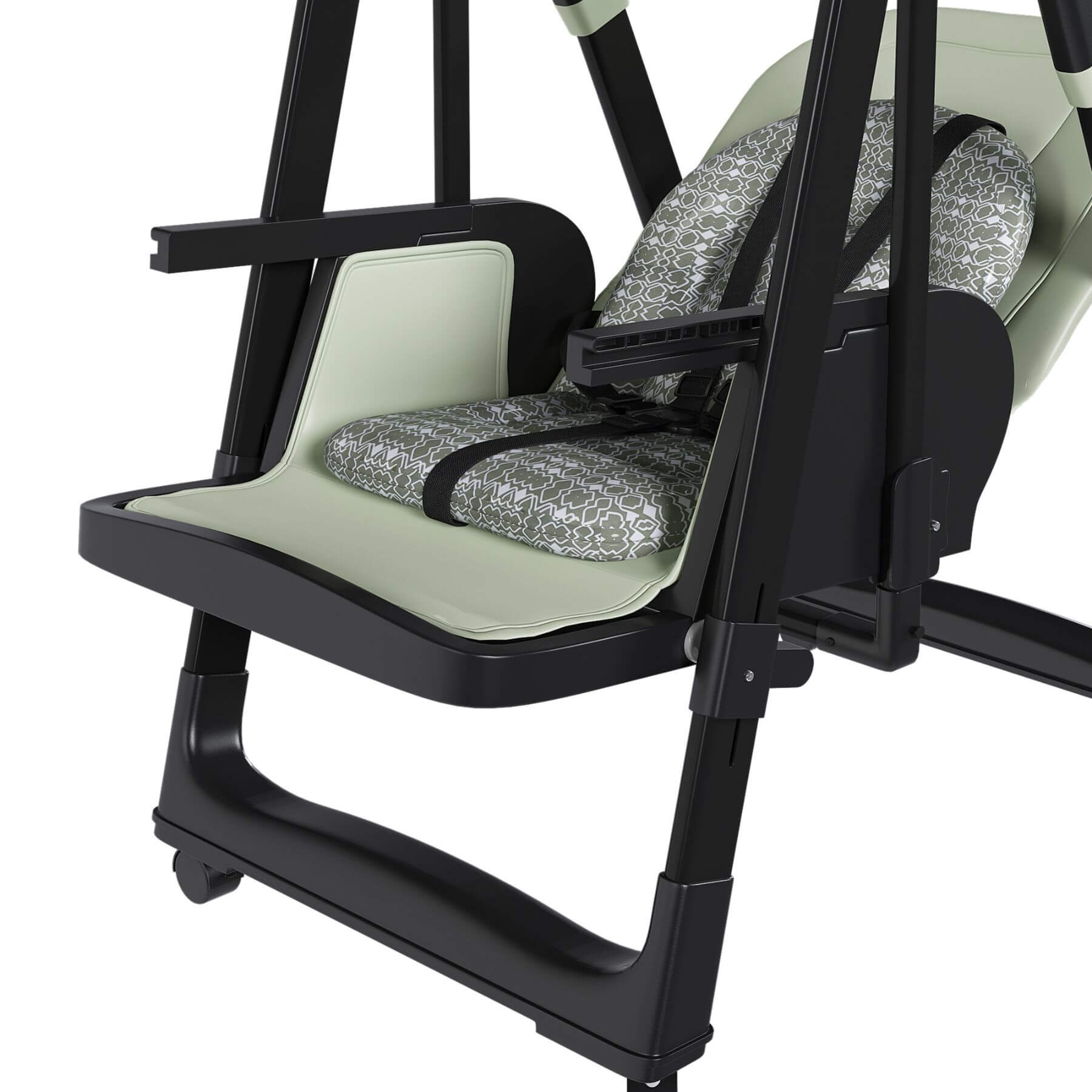 Leavader Adjustable Baby High Chair - Dark Green